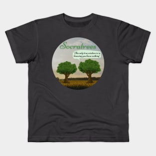 Socratrees - Funny Philosophy Pun Kids T-Shirt